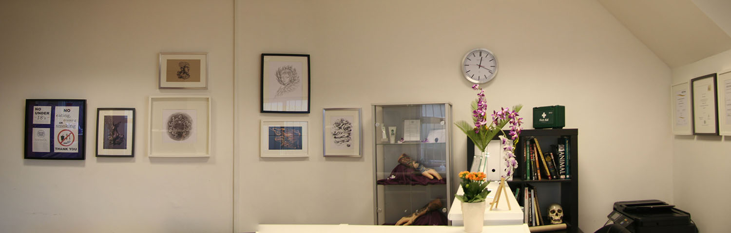 Panoramic photo of the studio
