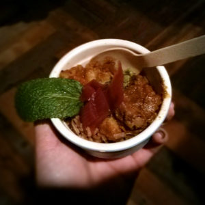 Sample of Goat Curry from Turtle Bay (Cardiff)....because you can't blog about food without an obligatory Instagram-style photo.